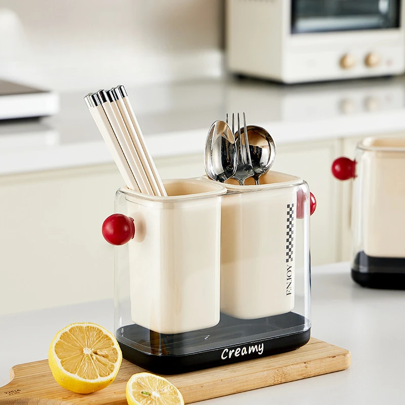 Chopstick Cage with Efficient Drainage - Versatile Storage Solution for Kitchen Utensils Including Spoons and Forks
Chopstick Cage with Efficient Drainage - Versatile Storage Solution for Kitchen Utensils Including Spoons and Forks