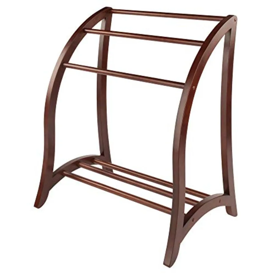 Wood Quilt Rack With 3 Rungs Antique Walnut 94036
Wood Quilt Rack With 3 Rungs Antique Walnut 94036