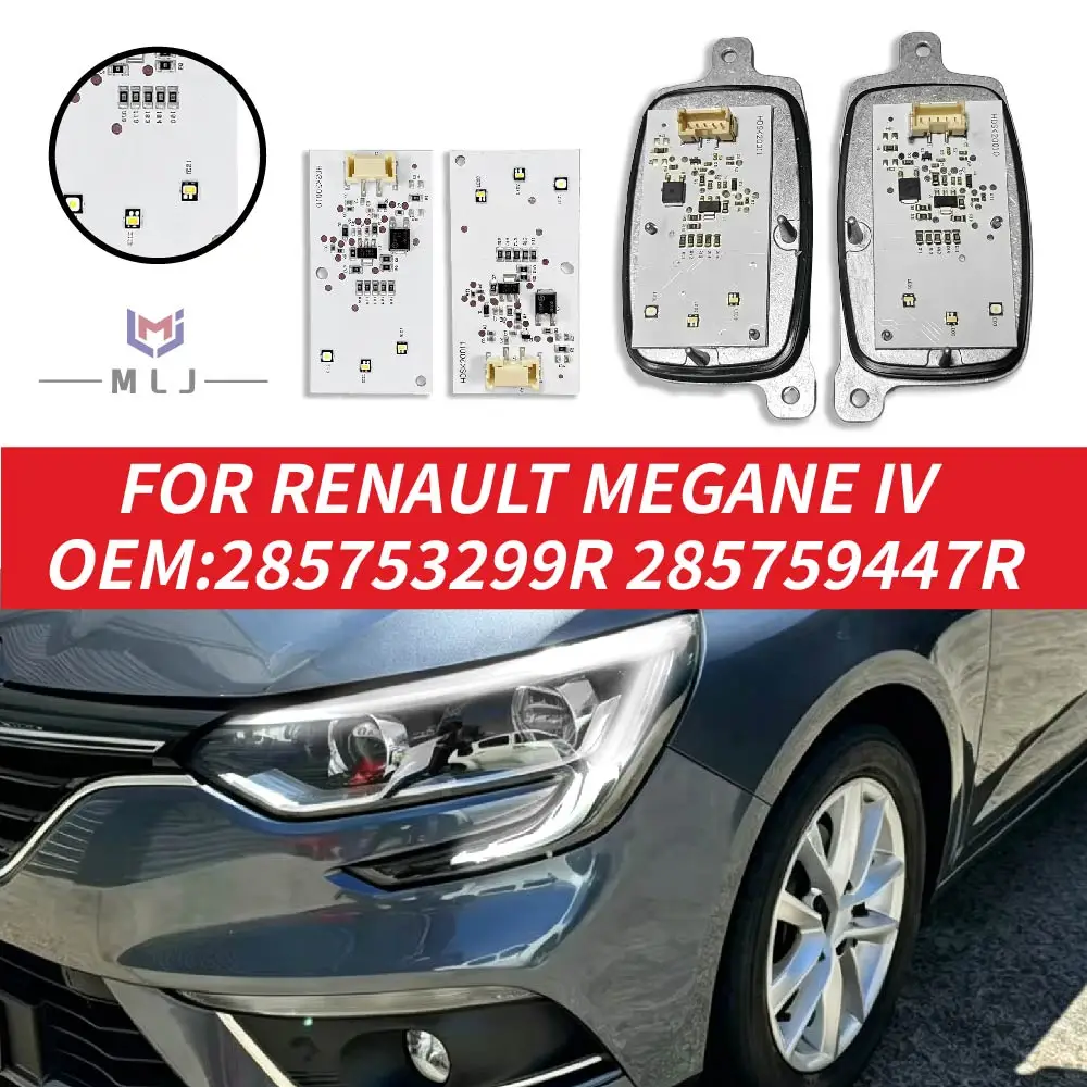 OE 285753299R 285759447R LED Headlight Daytime Running Lights Chip Modules Angel Eyes For Renault Megane IV Car Accessories
OE 285753299R 285759447R LED Headlight Daytime Running Lights Chip Modules Angel Eyes For Renault Megane IV Car Accessories