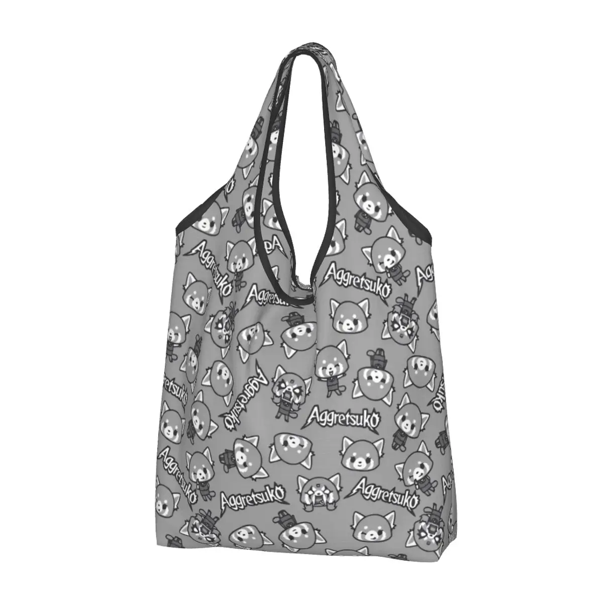 Aggretsuko Aggressive Shopper Bag Студенческие сумки Женские сумки для покупок на заказ Элегантная тканевая сумка-тоут
Aggretsuko Aggressive Shopper Bag Студенческие сумки Женские сумки для покупок на заказ Элегантная тканевая сумка-тоут
