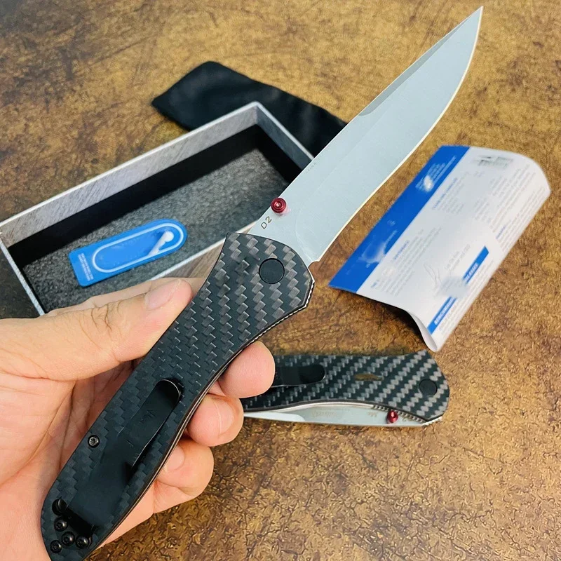 BM710 710 Pocket Folding Knife Satin D2 Blade G10/Carbon fiber Handle Tactical Hunting EDC Survival Tool Knives
BM710 710 Pocket Folding Knife Satin D2 Blade G10/Carbon fiber Handle Tactical Hunting EDC Survival Tool Knives