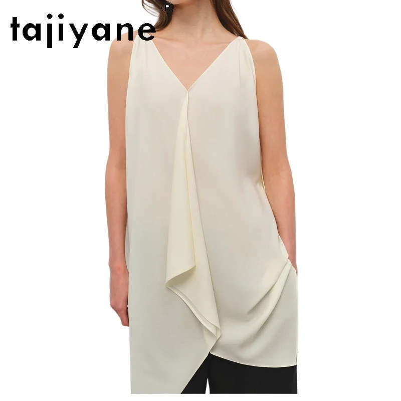 TAJIYANE Tank Top V-neck Loose Women's Tanks Mid-length Vests for Woman Clothes Sleeveless Summer Tops Minimalism Топ Женский
TAJIYANE Tank Top V-neck Loose Women's Tanks Mid-length Vests for Woman Clothes Sleeveless Summer Tops Minimalism Топ Женский