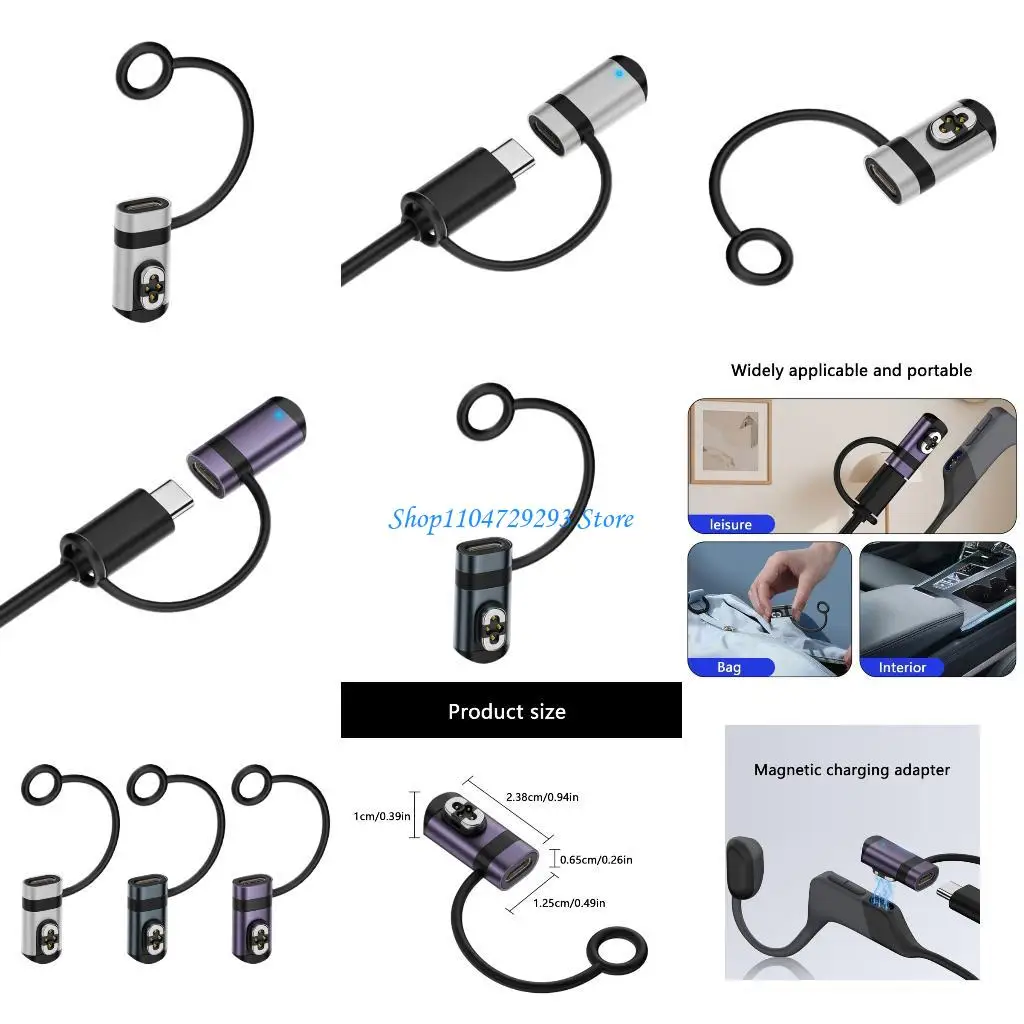 Зарядный адаптер Y2GD Портативный магнитный преобразователь для S710
Зарядный адаптер Y2GD Портативный магнитный преобразователь для S710