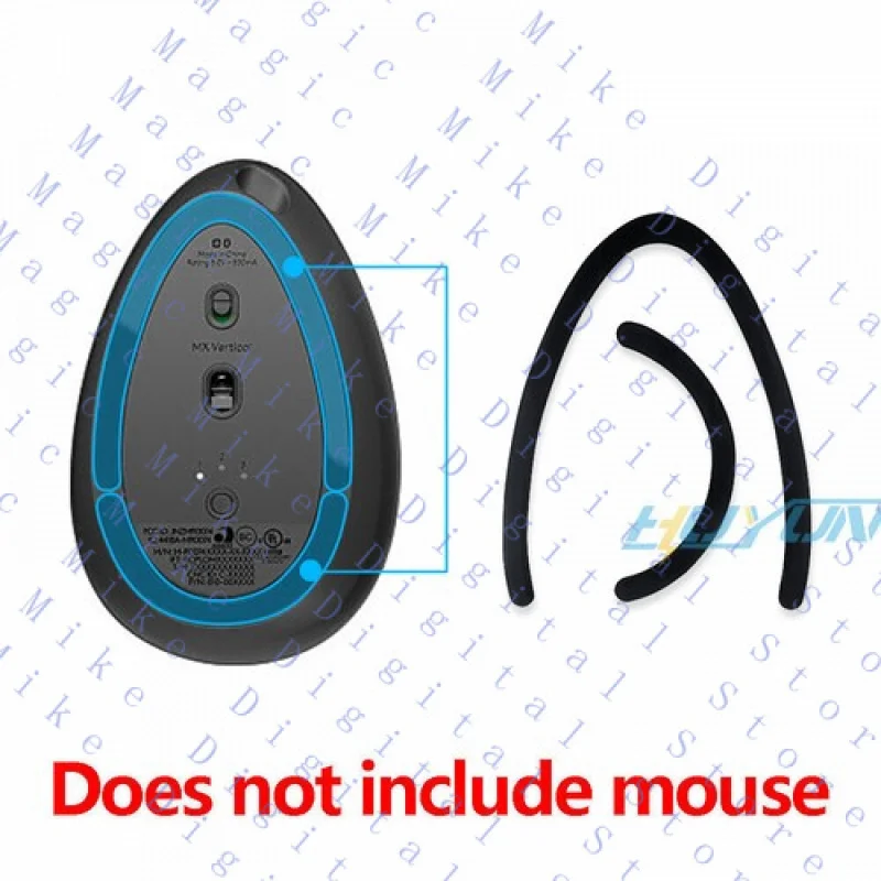 2 Sets of New Rounded Curved Edges Mouse Feet Skates for Logitech MX Vertical Mouse
2 Sets of New Rounded Curved Edges Mouse Feet Skates for Logitech MX Vertical Mouse