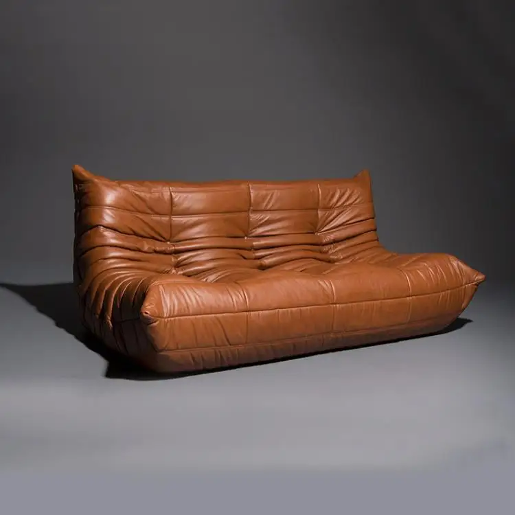 Togo Sofa Nordic designer 3-person oil wax leather sofa Classic living room furniture Caterpillar sofa
Togo Sofa Nordic designer 3-person oil wax leather sofa Classic living room furniture Caterpillar sofa
