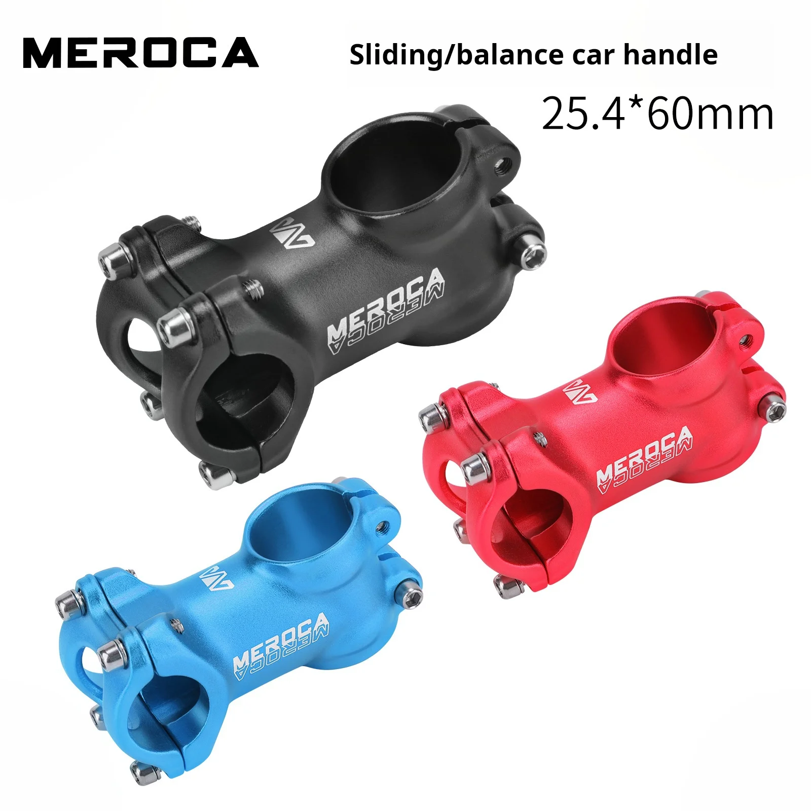 MEROCA Sliding Balance Car Handlebar Stand 25.4*60mm 7 Degree Bicycle Stem Modified for PUKY KOKUA S Series Balance Bike Stem
MEROCA Sliding Balance Car Handlebar Stand 25.4*60mm 7 Degree Bicycle Stem Modified for PUKY KOKUA S Series Balance Bike Stem