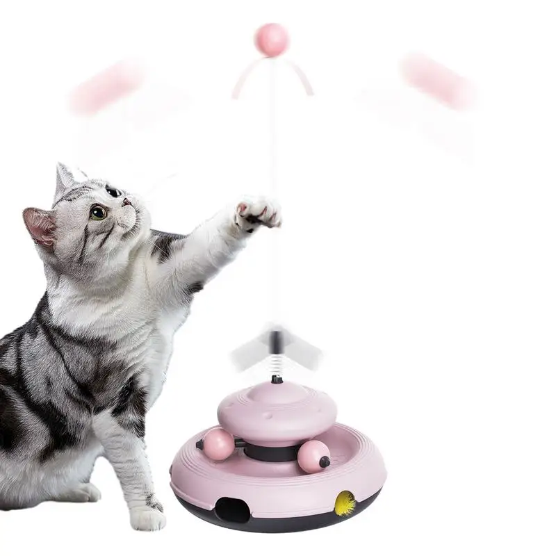 Rotating Cats Teaser Colorful Track Interactive Cat Toy Portable Training Game Funny Pet Enrichment Ball For Indoor Animal
Rotating Cats Teaser Colorful Track Interactive Cat Toy Portable Training Game Funny Pet Enrichment Ball For Indoor Animal