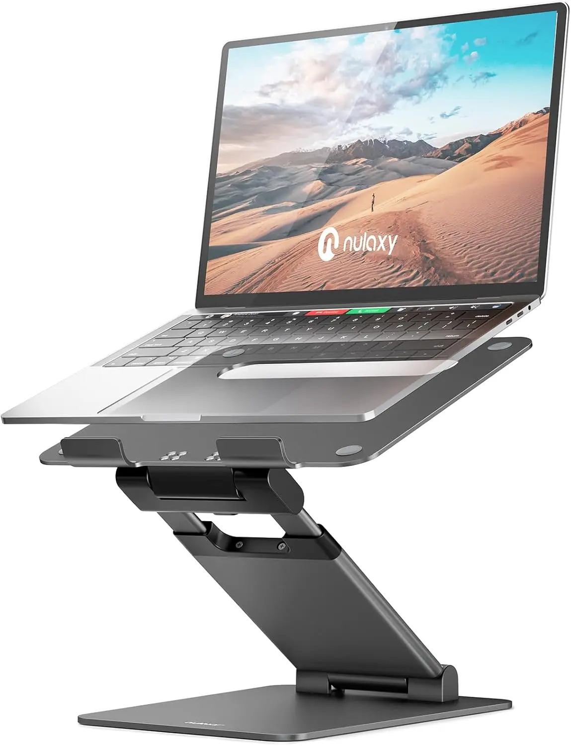 Adjustable Foldable Laptop Stand for Desk, Ergonomic Sit-to-Stand Holder Compatible with 10-17" Devices, Gray
Adjustable Foldable Laptop Stand for Desk, Ergonomic Sit-to-Stand Holder Compatible with 10-17" Devices, Gray