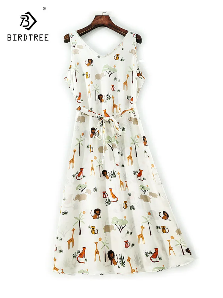 Элегантное платье-жилет BirdTree из шелка, V-образный вырез, шнуровка с принтом мультяшных животных, женское модное милое праздничное платье, весенняя новинка 2026 D5D559CC
Элегантное платье-жилет BirdTree из шелка, V-образный вырез, шнуровка с принтом мультяшных животных, женское модное милое праздничное платье, весенняя новинка 2026 D5D559CC