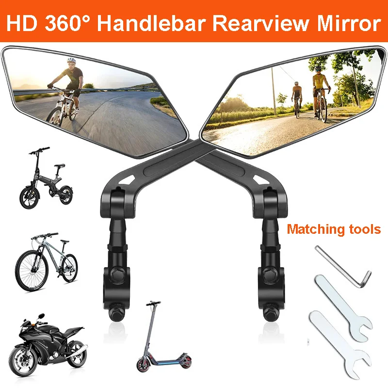 1 пара велосипедных зеркал 360° ° Регулируемые выдвижные устойчивые к царапинам стеклянные линзы, аксессуары для руля для горного шоссейного велосипеда Ebike
1 пара велосипедных зеркал 360° ° Регулируемые выдвижные устойчивые к царапинам стеклянные линзы, аксессуары для руля для горного шоссейного велосипеда Ebike