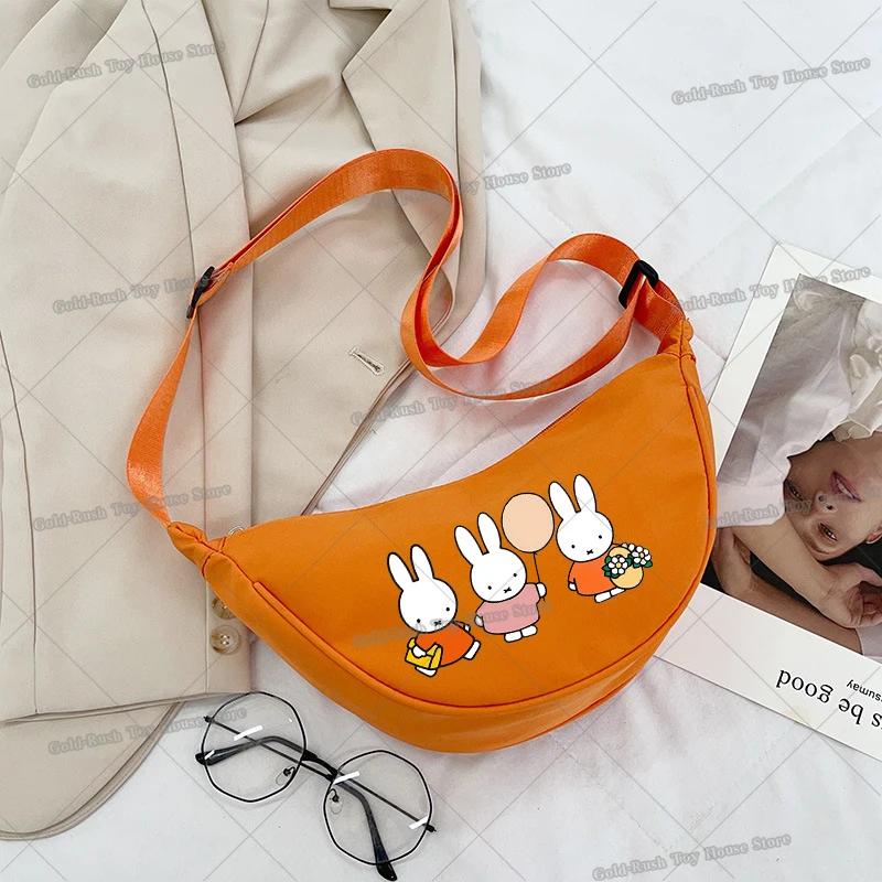 Kawaii Miffys Crossbody Crescent Bag Cute Rabbit Sling Shoulder Bag Underarm Phone Pouch Cartoon Bunny Daily Travel Fanny Packs
Kawaii Miffys Crossbody Crescent Bag Cute Rabbit Sling Shoulder Bag Underarm Phone Pouch Cartoon Bunny Daily Travel Fanny Packs