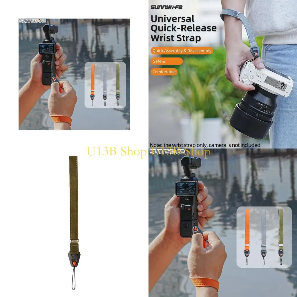 U13B Flexible Fast Release Wrist Strap Belt Camera Wristband For Travel
U13B Flexible Fast Release Wrist Strap Belt Camera Wristband For Travel