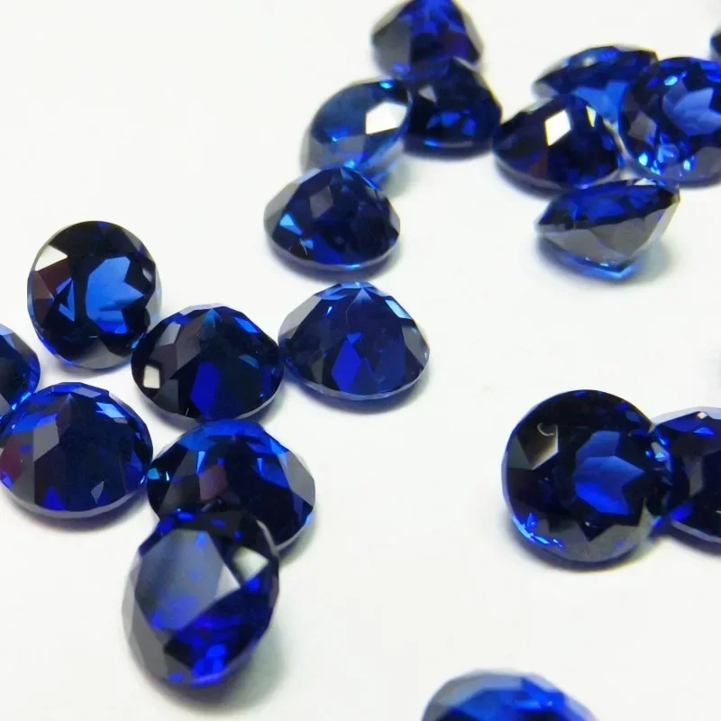 Top Lab Grown Sapphire Royal Blue Color Round Cut DIY Ring Necklace Earrings Main Materials Selectable AGL Certificate
Top Lab Grown Sapphire Royal Blue Color Round Cut DIY Ring Necklace Earrings Main Materials Selectable AGL Certificate