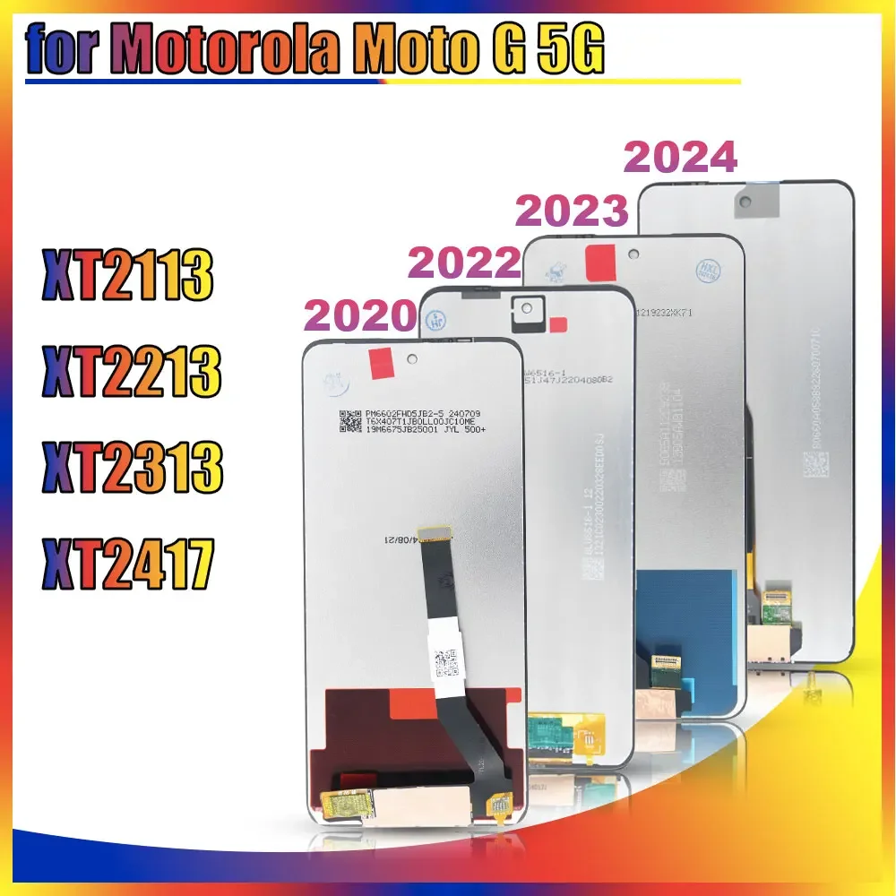 Tested LCD for Motorola Moto G 5G 2023 XT2313 LCD Display Touch Screen Digitizer Replacement Parts for Moto G 5G 2024 Display
Tested LCD for Motorola Moto G 5G 2023 XT2313 LCD Display Touch Screen Digitizer Replacement Parts for Moto G 5G 2024 Display