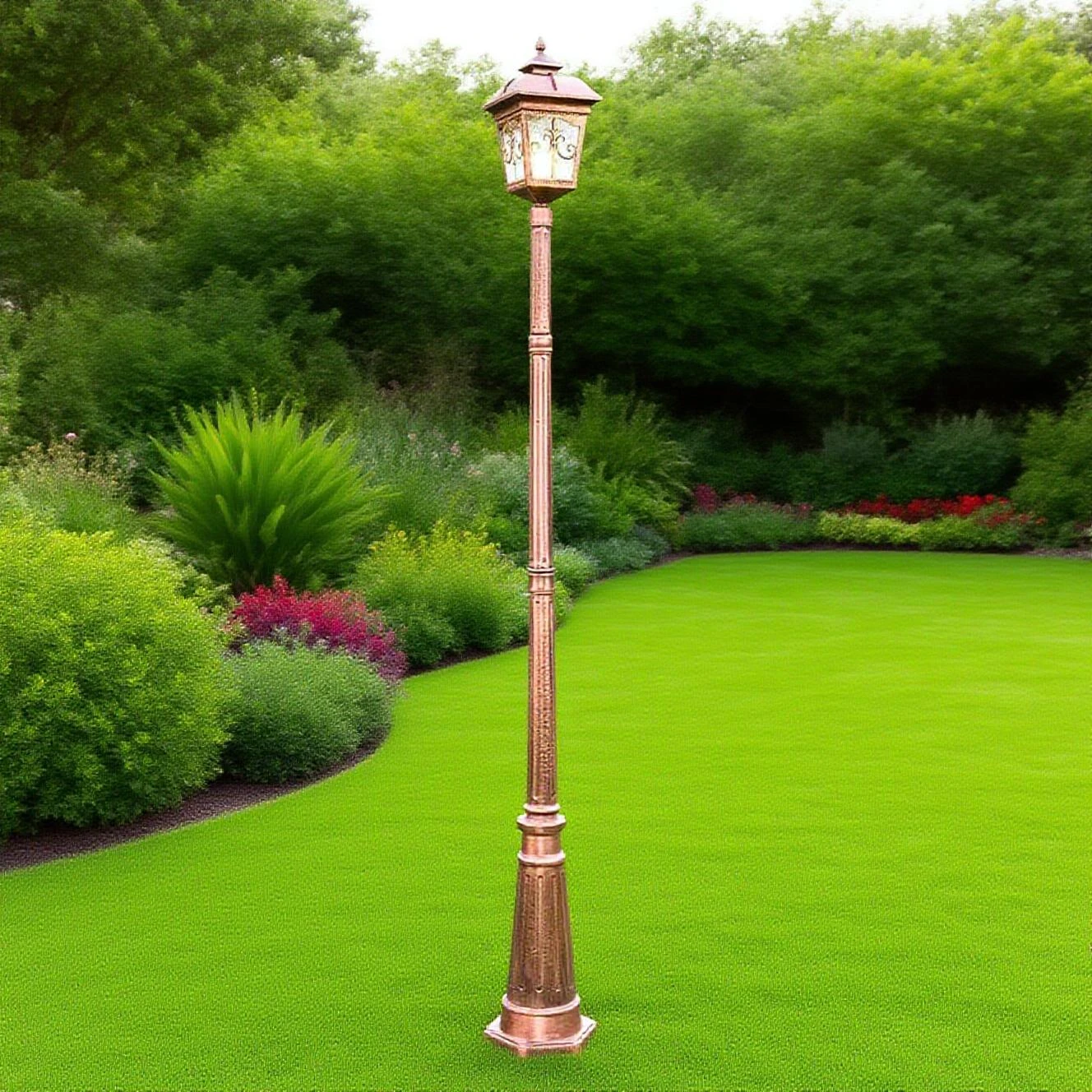 Outdoor Street Lamp Waterproof European Garden Villa New Rural High Pole Lamp ≈260CM
Outdoor Street Lamp Waterproof European Garden Villa New Rural High Pole Lamp ≈260CM