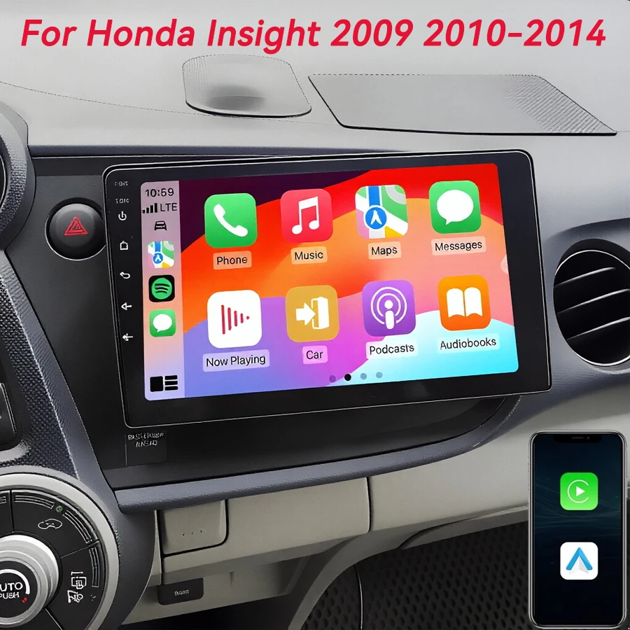 Android 16 Carplay Auto Car Radio Multimedia Player For HONDA INSIGHT 2009-2014 Navigation Autoradio GPS Stereo 2din Head Unit
Android 16 Carplay Auto Car Radio Multimedia Player For HONDA INSIGHT 2009-2014 Navigation Autoradio GPS Stereo 2din Head Unit
