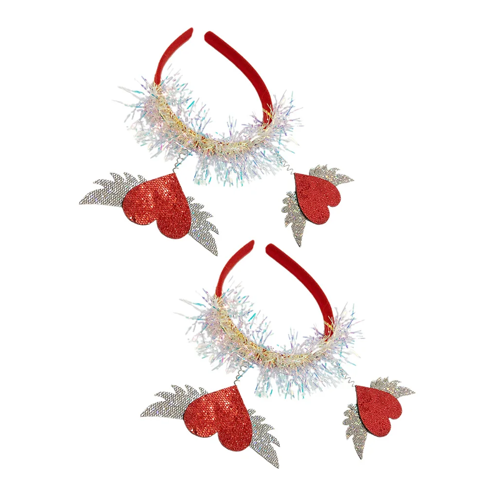 2 Pcs Love Headband Heart Valentines Day Hair Accessory Valentine's Valentine’s for Women Hoops Shape Headbands Hairbands
2 Pcs Love Headband Heart Valentines Day Hair Accessory Valentine's Valentine’s for Women Hoops Shape Headbands Hairbands