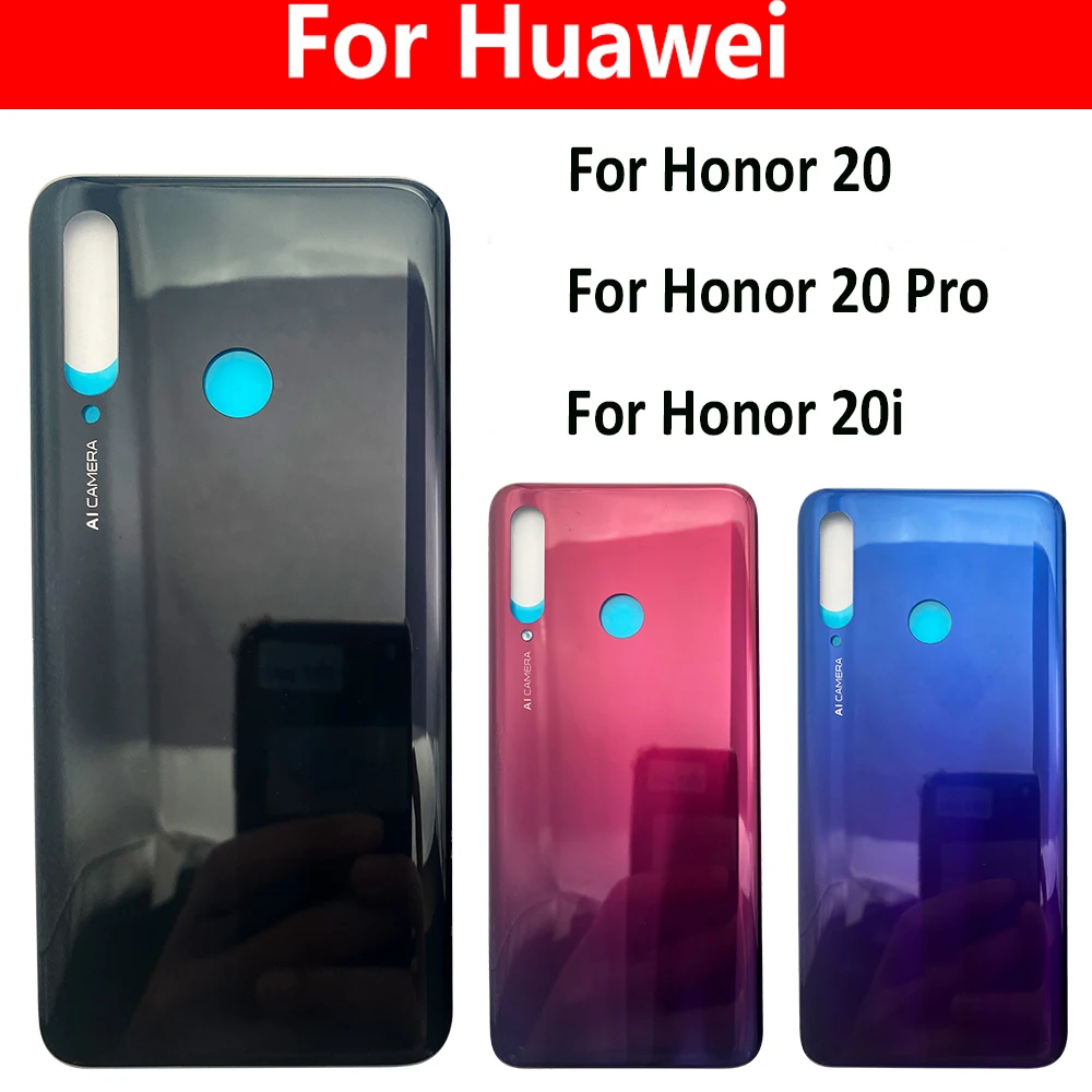 For Honor 20i Battery Back Cover Rear Door Housing Case Replacement Parts With Sticker Adhesive For Huawei Honor 20 / 20 Pro
For Honor 20i Battery Back Cover Rear Door Housing Case Replacement Parts With Sticker Adhesive For Huawei Honor 20 / 20 Pro