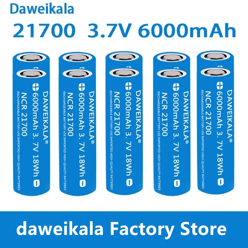 Литий-ионные аккумуляторы DAWEIKALA-1-16, 21700,6000 мА, разряд 3,7 В, 35 А, аккумулятор с высоким разрядом для электроинструментов
Литий-ионные аккумуляторы DAWEIKALA-1-16, 21700,6000 мА, разряд 3,7 В, 35 А, аккумулятор с высоким разрядом для электроинструментов