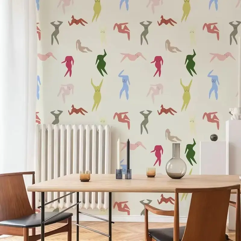 Colorful Silhouette Pattern Wallpaper Peel and Stick, Cute Cartoon Wall Mural For Room Decor,Self-adhesive Or Traditional Papers
Colorful Silhouette Pattern Wallpaper Peel and Stick, Cute Cartoon Wall Mural For Room Decor,Self-adhesive Or Traditional Papers