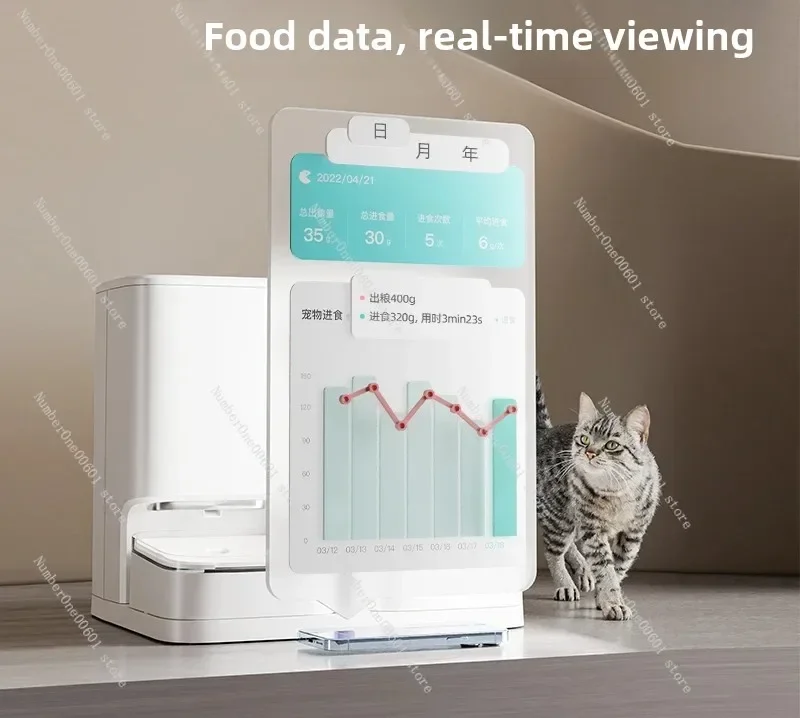 Smart All-in-One Automatic Feeder Cat Pet Cat Drinking Feeder
Smart All-in-One Automatic Feeder Cat Pet Cat Drinking Feeder