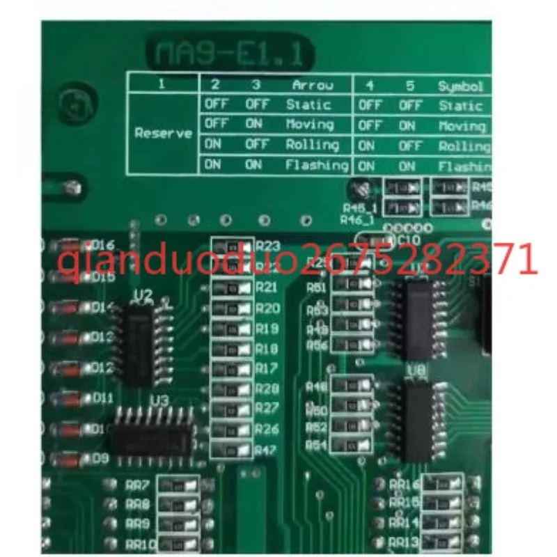 Applicable to Thyssen elevator car display panel MA9-S MA9-E V2.0 MA9-E1.1
Applicable to Thyssen elevator car display panel MA9-S MA9-E V2.0 MA9-E1.1