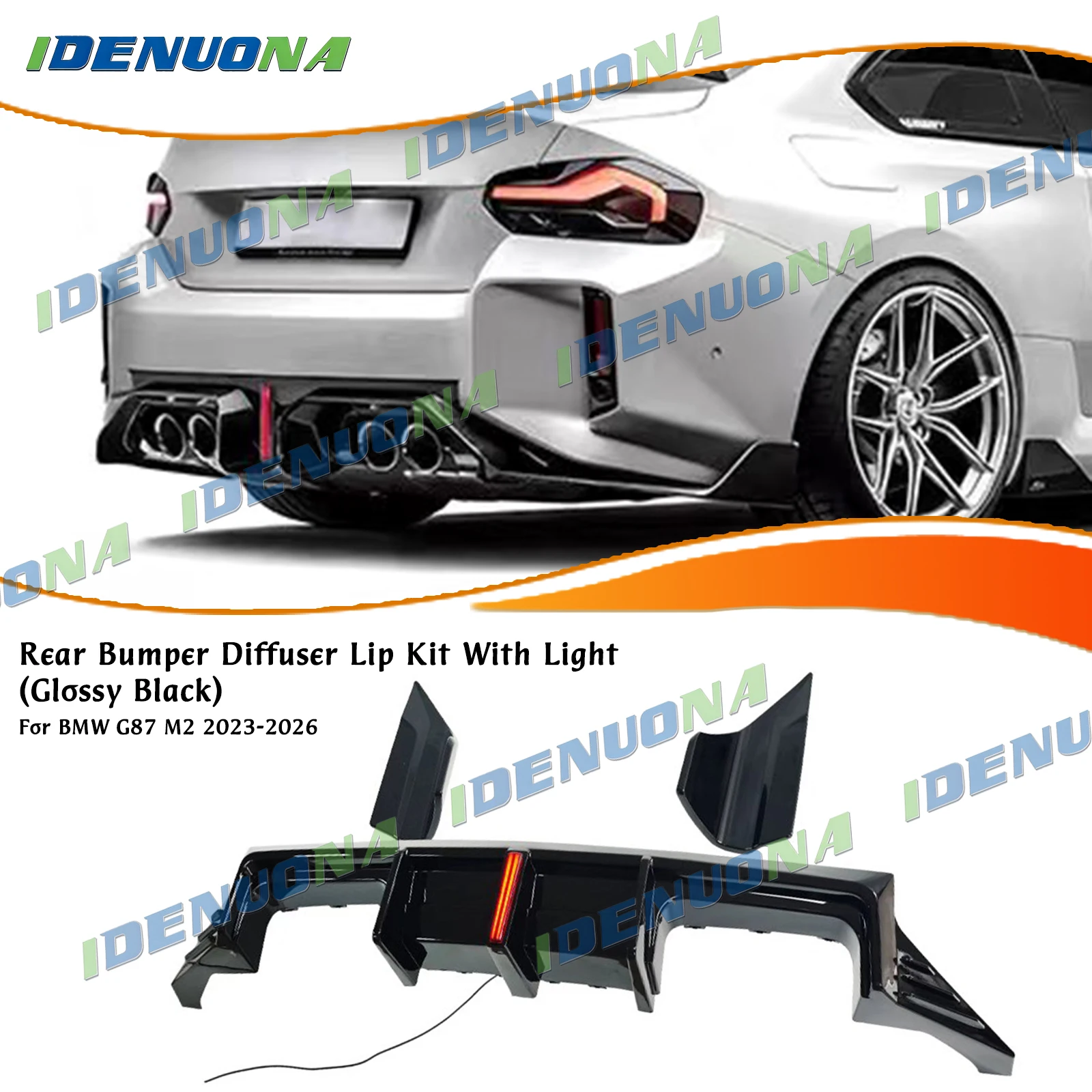 For BMW G87 M2 OEM Bumper 2023-2026 Rear Bumper Diffuser Lower Spoiler Lip Splitter
For BMW G87 M2 OEM Bumper 2023-2026 Rear Bumper Diffuser Lower Spoiler Lip Splitter