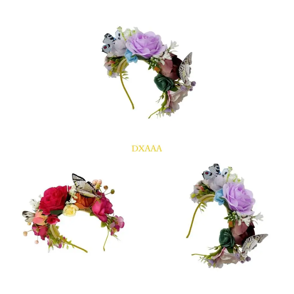DXAA Fashionable Butterfly And Floral Headpiece Soft Fabric Hairband Hair Hoop For Special Occasion And Everyday Wear
DXAA Fashionable Butterfly And Floral Headpiece Soft Fabric Hairband Hair Hoop For Special Occasion And Everyday Wear