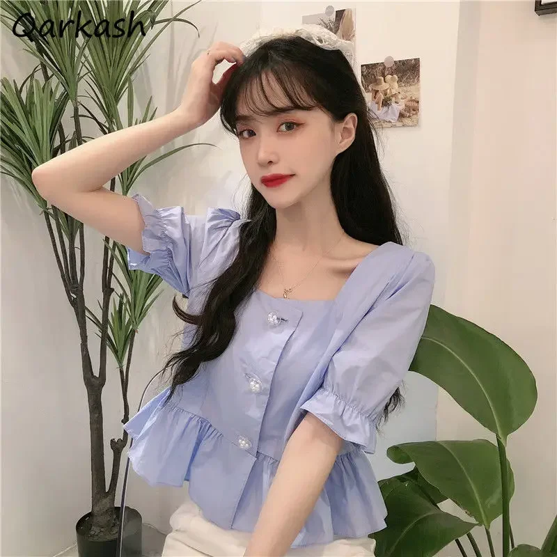 Рубашки женские с коротким рукавом шикарные популярные однотонные винтажные повседневные летние мягкие укороченные топы милый минималистичный уличный стиль женские
Рубашки женские с коротким рукавом шикарные популярные однотонные винтажные повседневные летние мягкие укороченные топы милый минималистичный уличный стиль женские