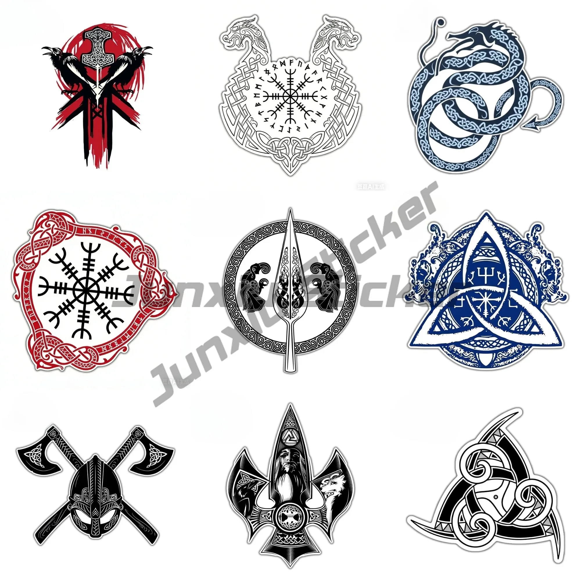 For Viking Logo Vinyl Car Stickers Anime Waterproof Scratch-Proof Decal Vehicle JDM Assessoires
For Viking Logo Vinyl Car Stickers Anime Waterproof Scratch-Proof Decal Vehicle JDM Assessoires