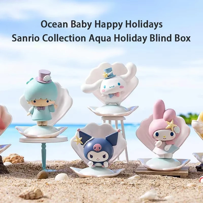 Sanrio Surprise Blind Box Kawaii Kuromi Cinnamoroll Melody Anime Figures Dolls Ocean Holiday Series Toy Fans Blindboxes Gifts
Sanrio Surprise Blind Box Kawaii Kuromi Cinnamoroll Melody Anime Figures Dolls Ocean Holiday Series Toy Fans Blindboxes Gifts