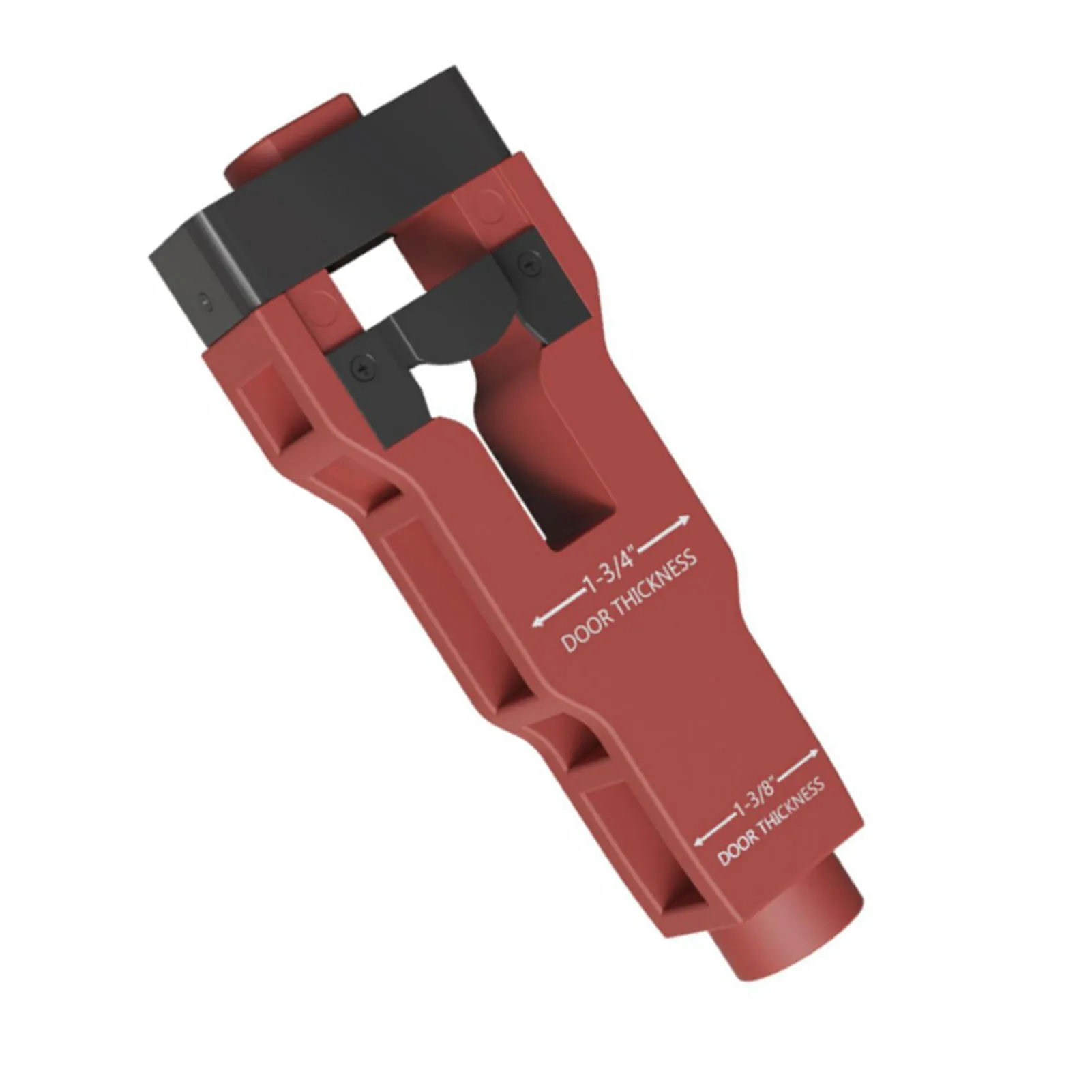 Door Latch Mortise Tool Aluminum Alloy Clean Accurate Cutting Door Latch Chiseling Tool for Thickness 1 3/4in to 1 3/8in
Door Latch Mortise Tool Aluminum Alloy Clean Accurate Cutting Door Latch Chiseling Tool for Thickness 1 3/4in to 1 3/8in