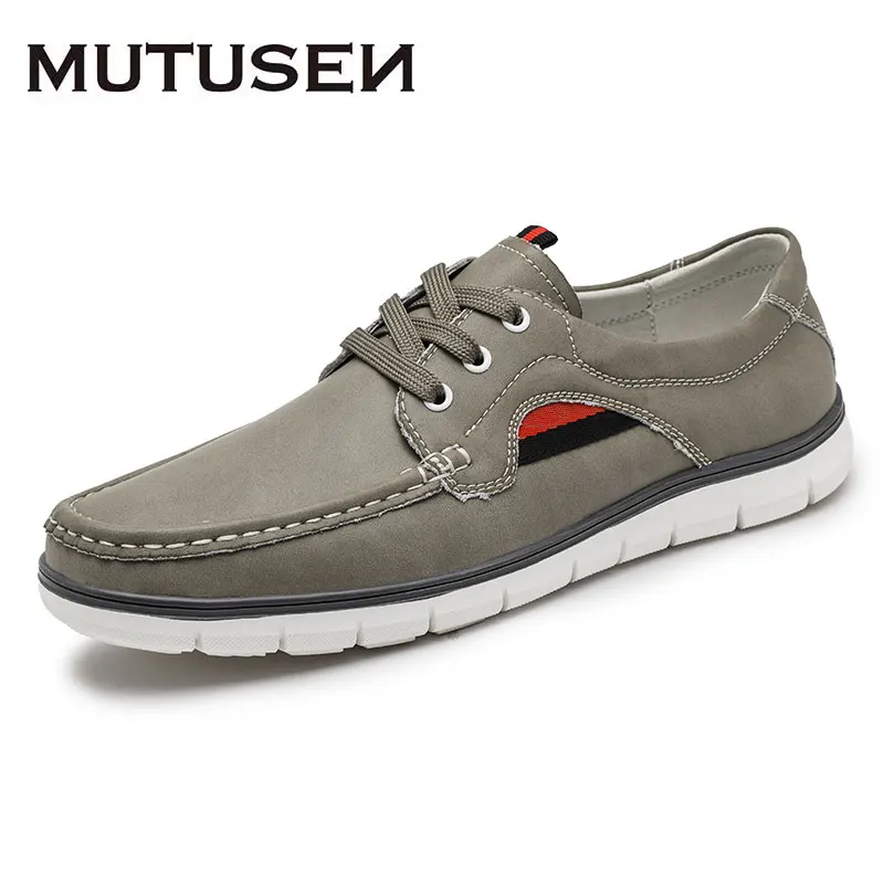Leather Casual Shoes Low Top Fashion Boat Shoes Moccasins Men 2022 Social Shoe Male Lace-up Party Nightclub Flat Shoes
Leather Casual Shoes Low Top Fashion Boat Shoes Moccasins Men 2022 Social Shoe Male Lace-up Party Nightclub Flat Shoes