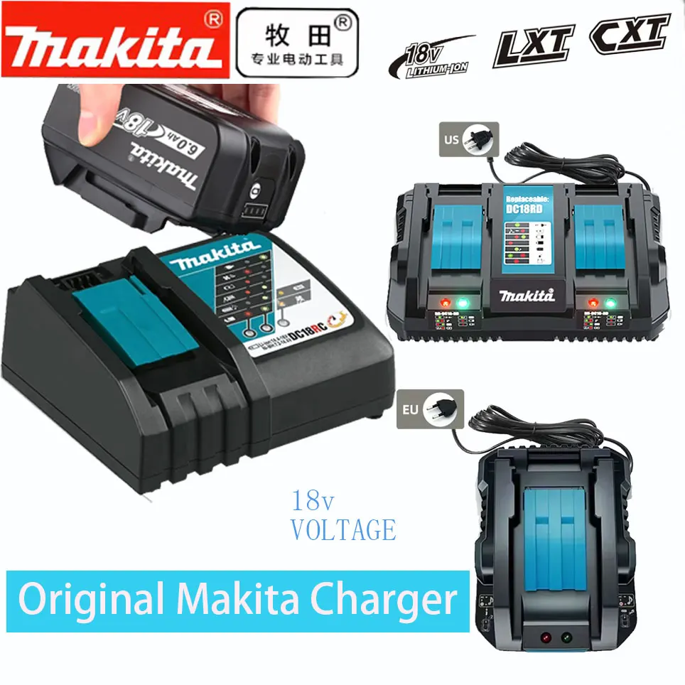 original Makita 18V charger, fast charging, with rechargeable battery, Makita BL1830 BL1830B BL1840 BL1850 BL1850B
original Makita 18V charger, fast charging, with rechargeable battery, Makita BL1830 BL1830B BL1840 BL1850 BL1850B