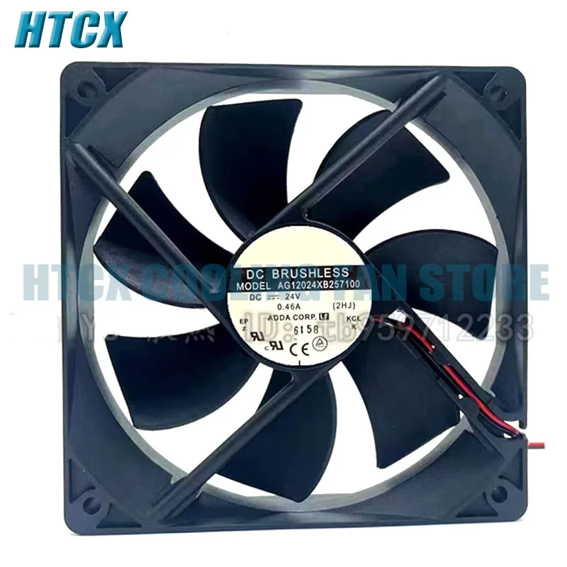 New 12CM 12025 AG12024XB257100 Industrial Cooler DC24V 0.46A Cooling Fan 2-Pin
New 12CM 12025 AG12024XB257100 Industrial Cooler DC24V 0.46A Cooling Fan 2-Pin
