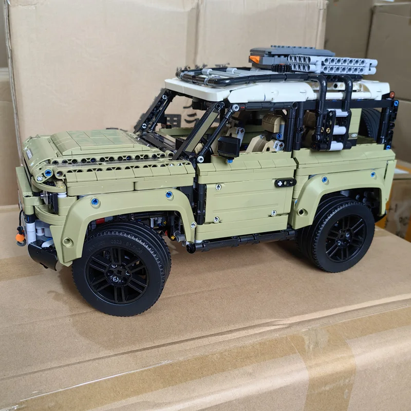 @2573Pcs Technical Land Off-road Defender Classic Car Model 42110 Set Model Vehicle Toys Bricks for Boys Adult Gifts
@2573Pcs Technical Land Off-road Defender Classic Car Model 42110 Set Model Vehicle Toys Bricks for Boys Adult Gifts