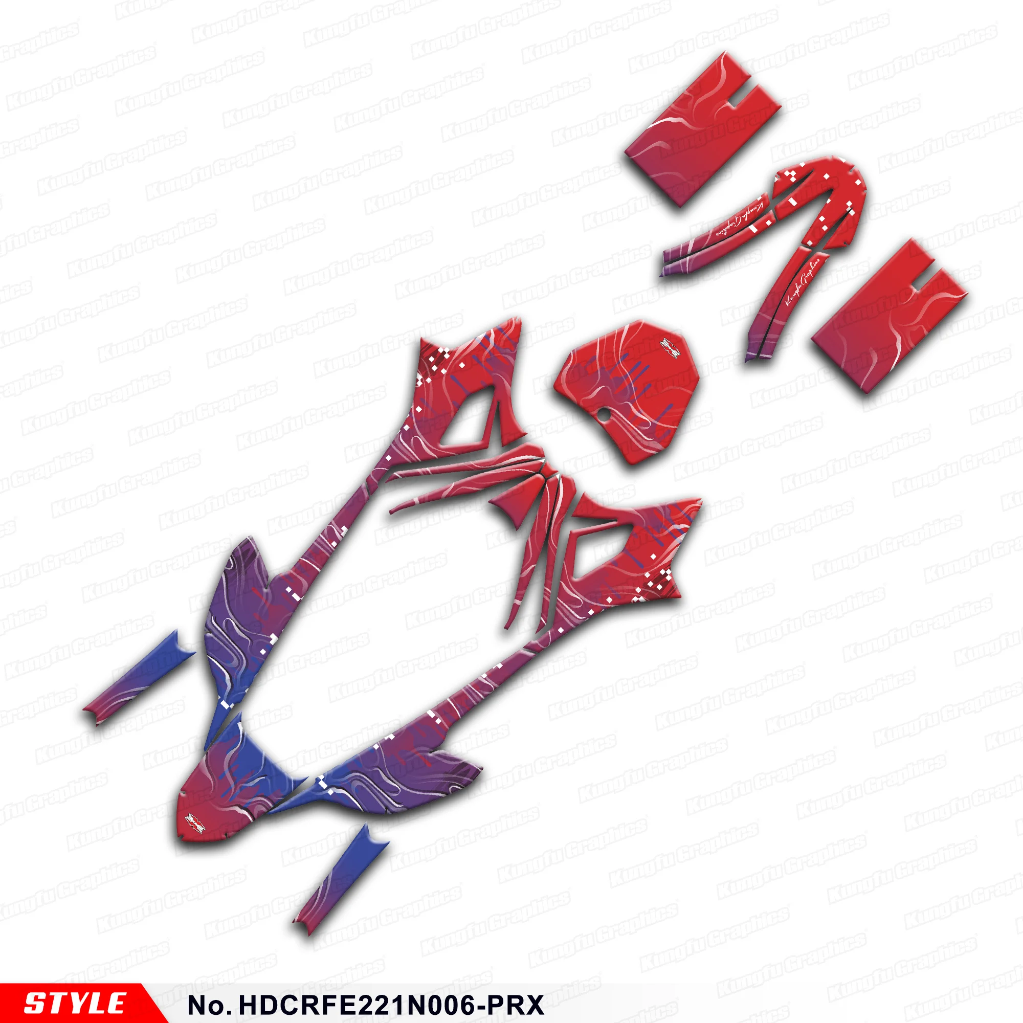 JY Racing Stickers Set Vinyl Graphics for Honda CRF-E2 / CRF E2 2021 2022 2023 2024 2025, Rebuilding, HDCRFE221N006-PRX
JY Racing Stickers Set Vinyl Graphics for Honda CRF-E2 / CRF E2 2021 2022 2023 2024 2025, Rebuilding, HDCRFE221N006-PRX