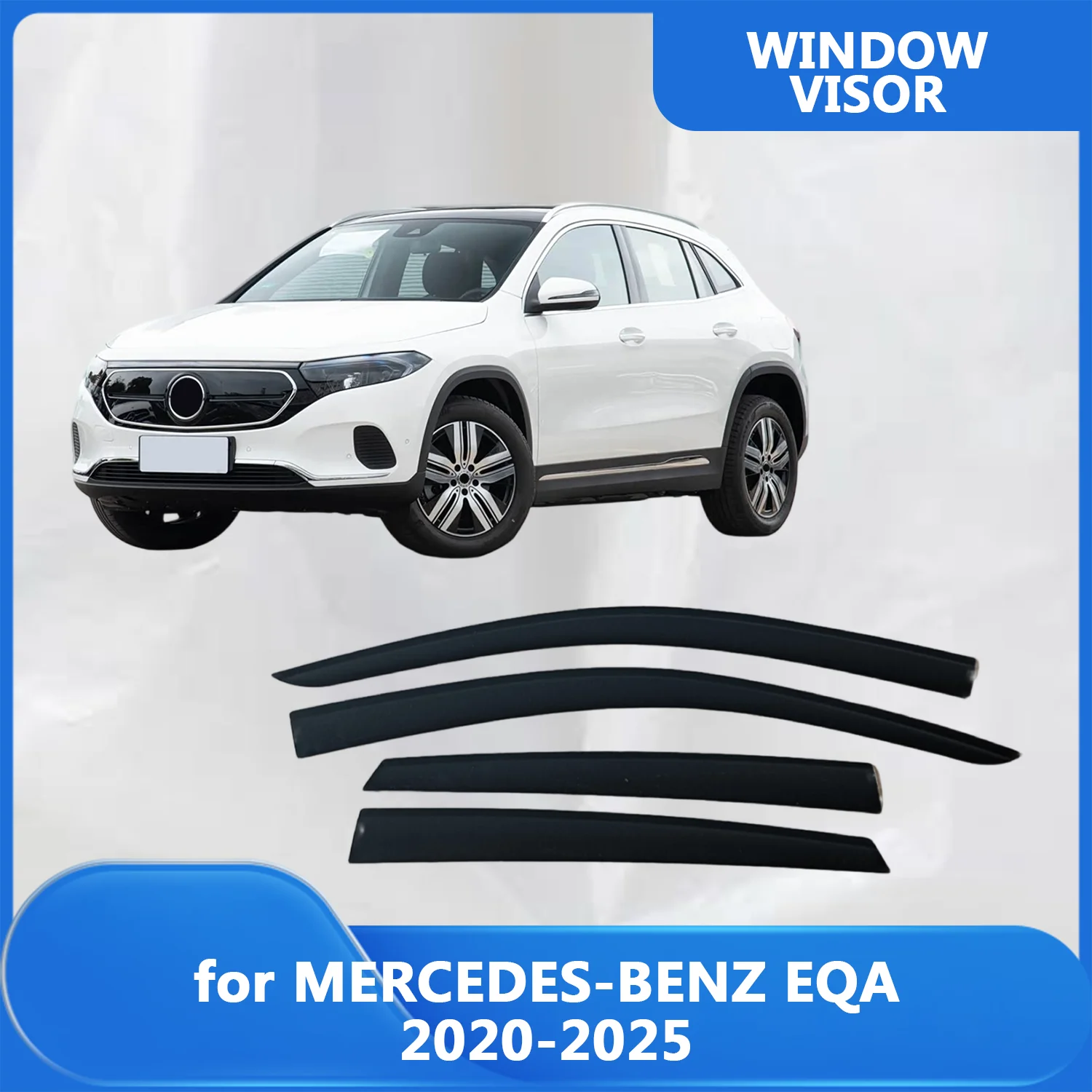 Window Visor for MERCEDES-BENZ EQA 2020-2025 Wind Deflectors Rain Guards Door Visor Vent Shades Ventvisor Exterior Parts
Window Visor for MERCEDES-BENZ EQA 2020-2025 Wind Deflectors Rain Guards Door Visor Vent Shades Ventvisor Exterior Parts