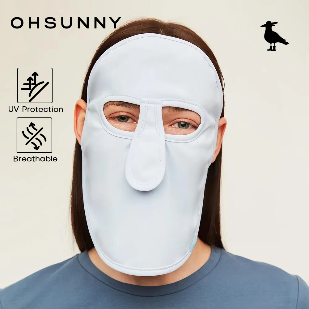 OhSunny Sun Protective Scarf UV Protection Anti-UV UPF50+ New Breathable Open Nose Design Women Summer Face Cover for Outdoors
OhSunny Sun Protective Scarf UV Protection Anti-UV UPF50+ New Breathable Open Nose Design Women Summer Face Cover for Outdoors