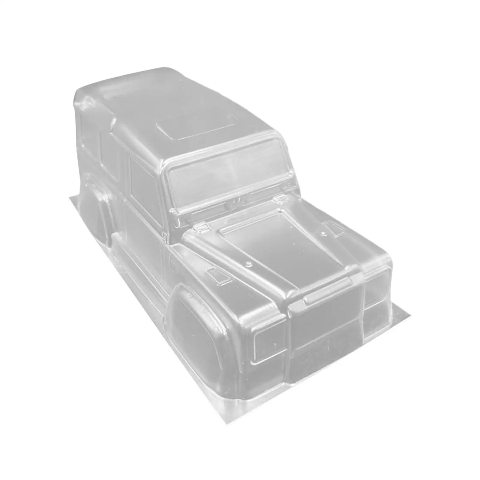 120mm Shell Housing for RC Car Durable Easy to Install Clear Unpainted 1/24 RC Crawler Shell 4.72 inch/120mm Wheelbase Car Shell
120mm Shell Housing for RC Car Durable Easy to Install Clear Unpainted 1/24 RC Crawler Shell 4.72 inch/120mm Wheelbase Car Shell