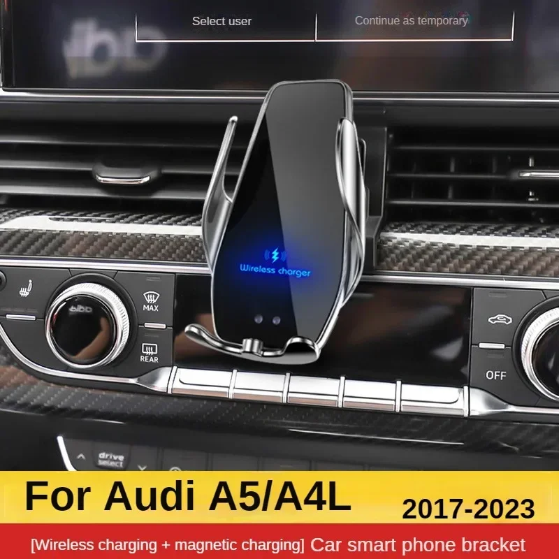 2017-2021 For Audi A4 Mobile Phone Holder Wireless Charger Car Cell Phones Mount Navigation Bracket GPS Support 360 Rotating
2017-2021 For Audi A4 Mobile Phone Holder Wireless Charger Car Cell Phones Mount Navigation Bracket GPS Support 360 Rotating