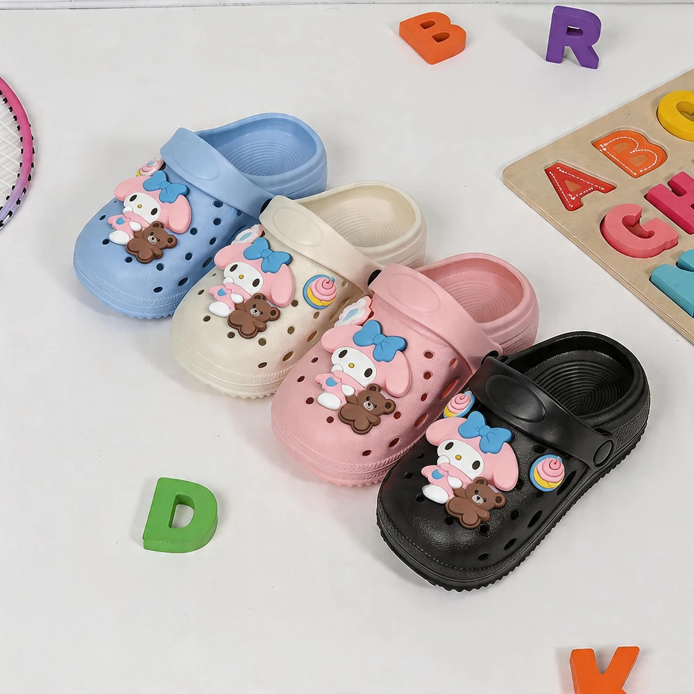 Sanrio Melody Children Slippers Multicolor Lightweight EVA Sandal Breathable Casual Shoes for Boys & Girls Garden Beach Shoes
Sanrio Melody Children Slippers Multicolor Lightweight EVA Sandal Breathable Casual Shoes for Boys & Girls Garden Beach Shoes