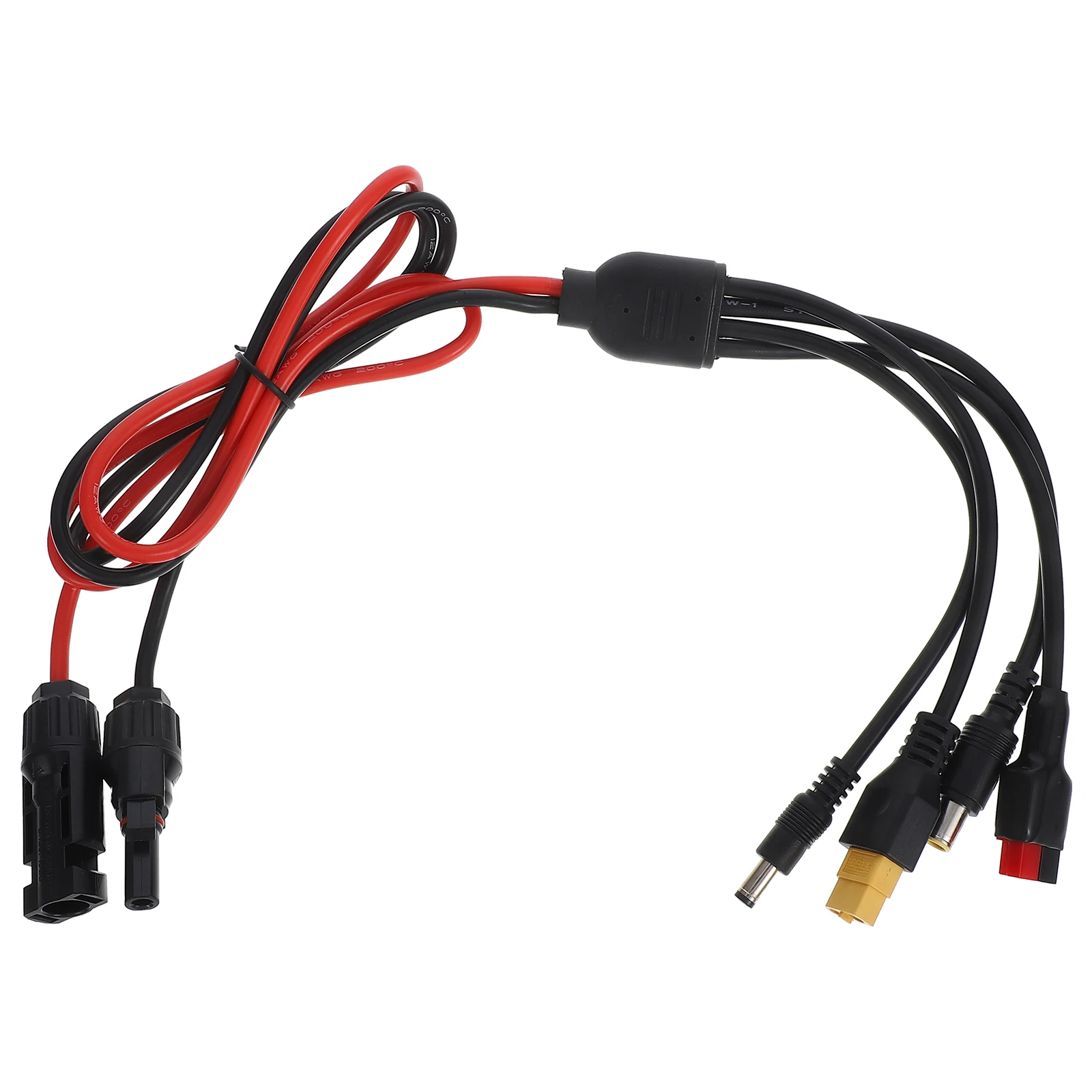 Solar Panel Connector 1 to 4 DC Adapter Cable Black Plastic 5521 30A Photovoltaic Connectors Waterproof
Solar Panel Connector 1 to 4 DC Adapter Cable Black Plastic 5521 30A Photovoltaic Connectors Waterproof