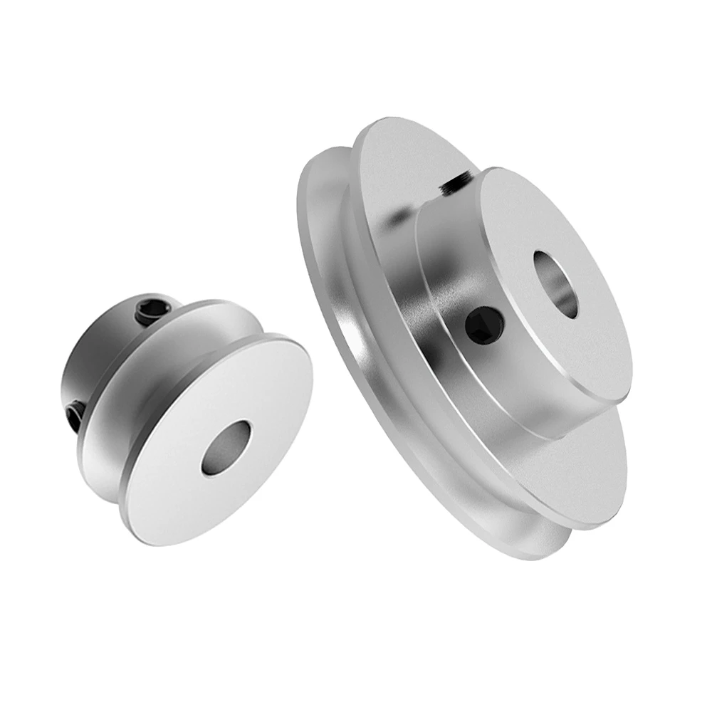 1 Piece Aluminum Alloy Single Groove Pulley 20MM 30MM 40MM 50MM O-Belt Pulley Single Groove Aluminum Alloy Round Belt Pulley
1 Piece Aluminum Alloy Single Groove Pulley 20MM 30MM 40MM 50MM O-Belt Pulley Single Groove Aluminum Alloy Round Belt Pulley