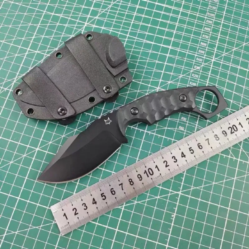 NEW Tactical Fixed Blade Knife Sheath NioLox Steel Blade Glass Fiber Handle Outdoor EDC Camping Knife Survival Hunting Tool
NEW Tactical Fixed Blade Knife Sheath NioLox Steel Blade Glass Fiber Handle Outdoor EDC Camping Knife Survival Hunting Tool