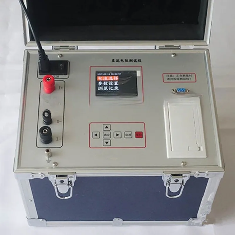 40A50A DC Resistance Tester 110KV220KV Transformer Resistance Test Fast Measurement 10A20A
40A50A DC Resistance Tester 110KV220KV Transformer Resistance Test Fast Measurement 10A20A