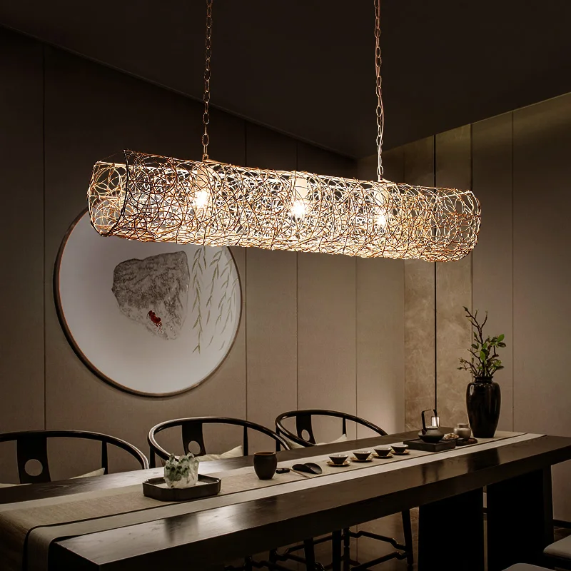 Tea Room Chandelier Restaurant Lving Room Tea Room Tea Table Chinese Japanese Retro Creative New Chinese Style Lighting Fixtures
Tea Room Chandelier Restaurant Lving Room Tea Room Tea Table Chinese Japanese Retro Creative New Chinese Style Lighting Fixtures