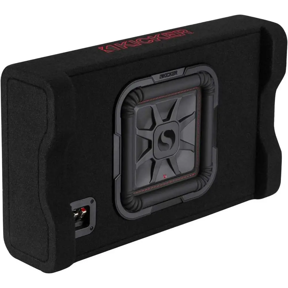 49L7TD102 Down-iring 10" L7T 2-Ohm Subwooer Enclosure, 500 Watts RMS
49L7TD102 Down-iring 10" L7T 2-Ohm Subwooer Enclosure, 500 Watts RMS