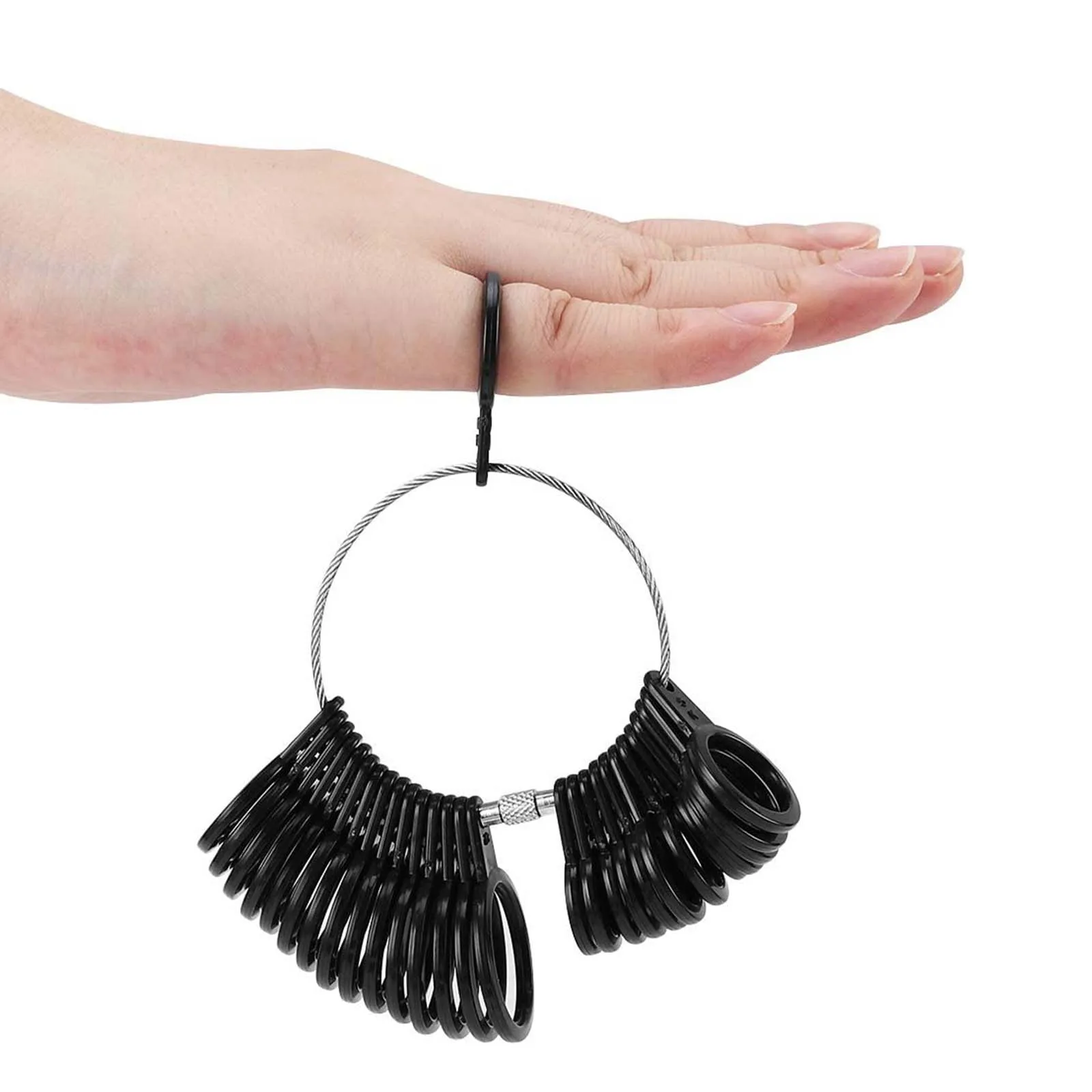 Plastic Finger Size Gauge Measure Tool Ring Size of EU/UK/US Professional Jewelry Sizing Tools
Plastic Finger Size Gauge Measure Tool Ring Size of EU/UK/US Professional Jewelry Sizing Tools
