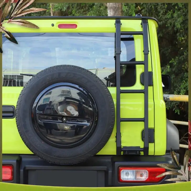 Portable For Suzuki Jimny 2019 2020 2021 2022 JB64 JB74 Aluminum Car Rear Tail Door Ladder Climbing Exterior Accessories Part Co
Portable For Suzuki Jimny 2019 2020 2021 2022 JB64 JB74 Aluminum Car Rear Tail Door Ladder Climbing Exterior Accessories Part Co